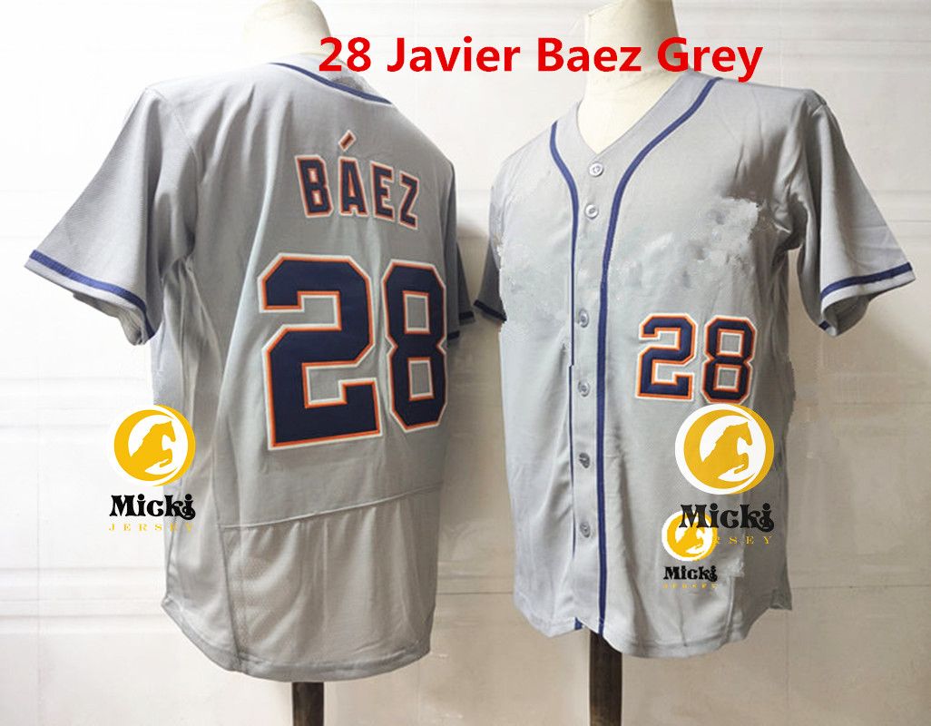 28 Javier Baez Grey