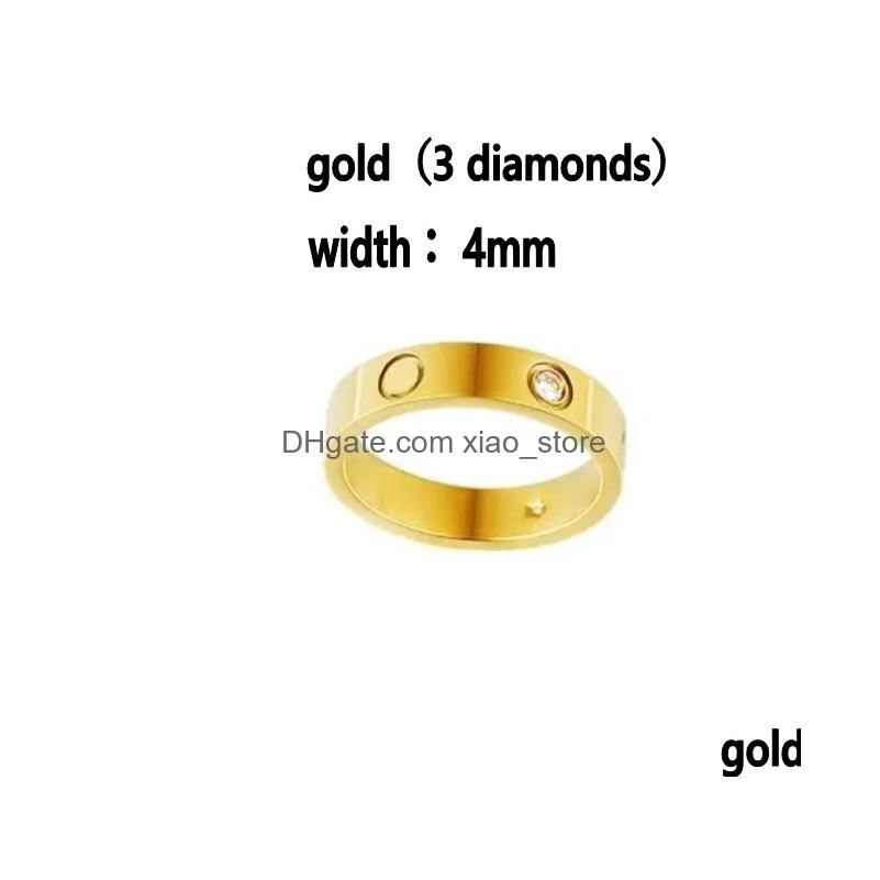 4 mm met diamant gouden kleur