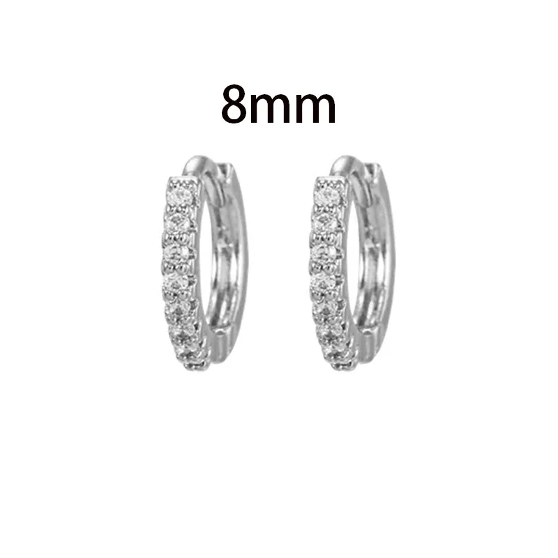 Argent Blanc 8 mm