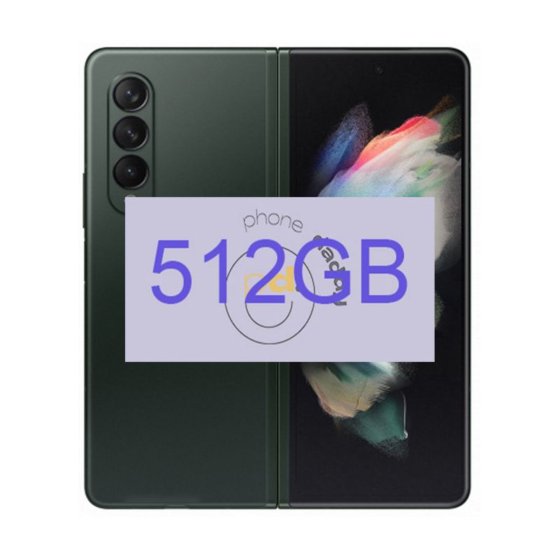 Green Samsung Z Fold 3 512 GB