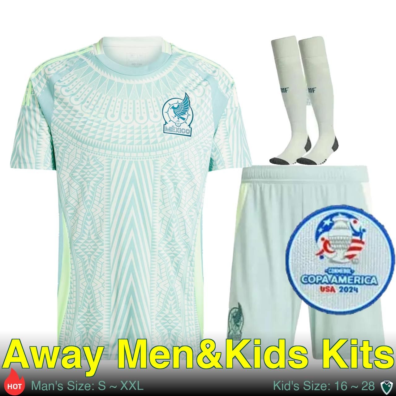 Away Fans Kits(Man+Kid)+Copa America