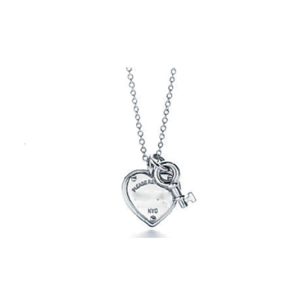 Rivet Heart Key Silver-925 Silver