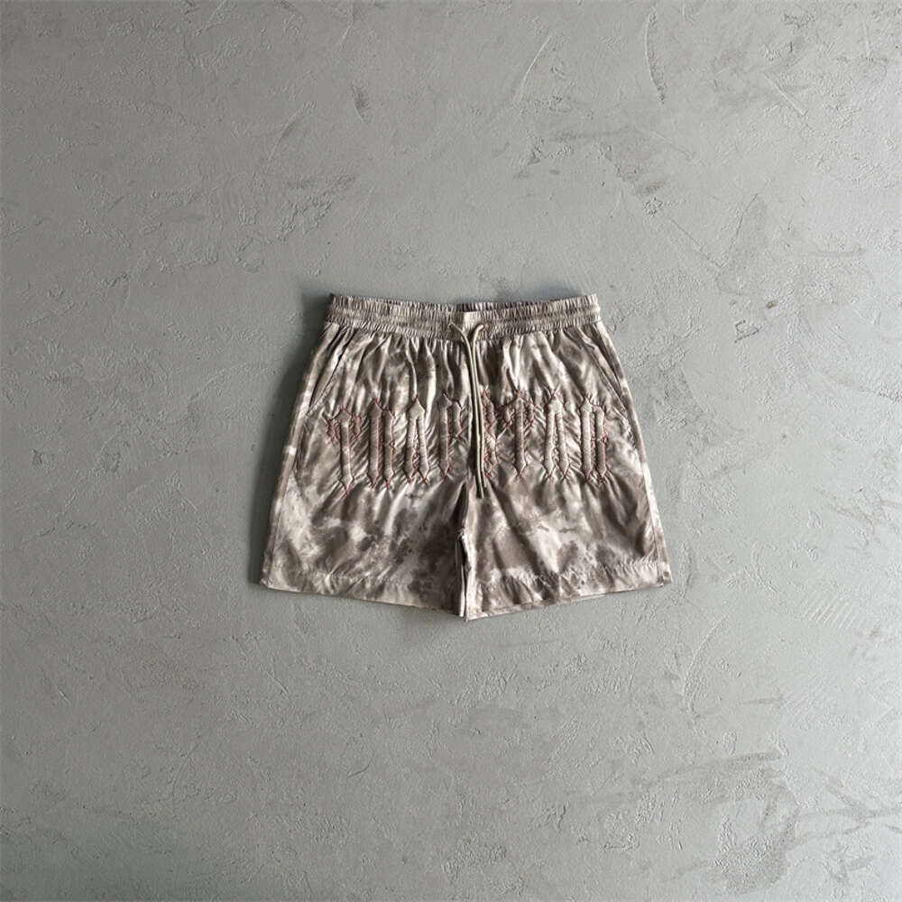 Light Brown Camouflage Shorts