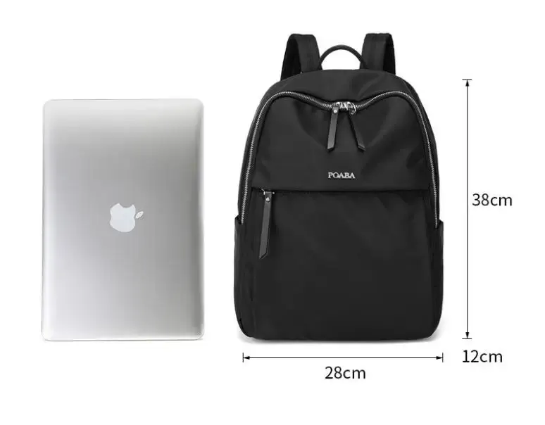 Small black backpack