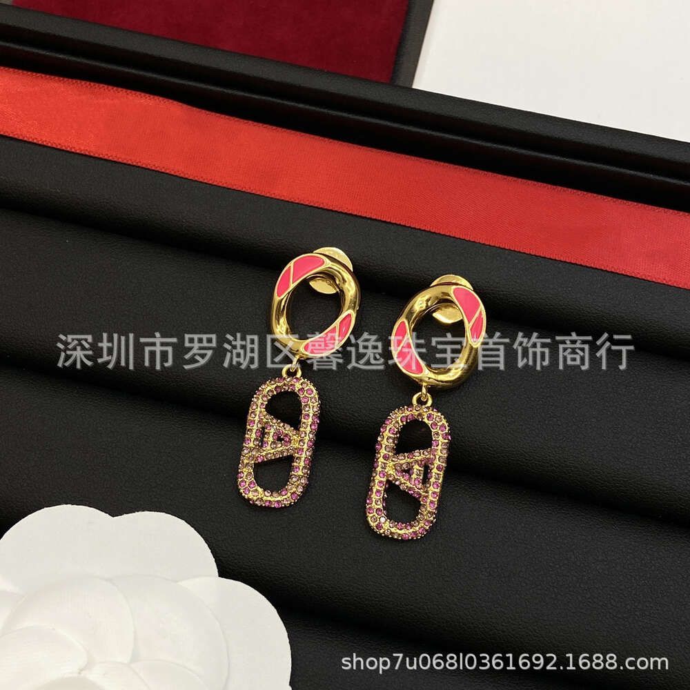 Pink Earrings Correct Letters