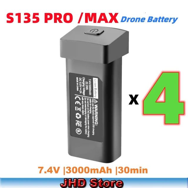 S135 4Battery Siyah