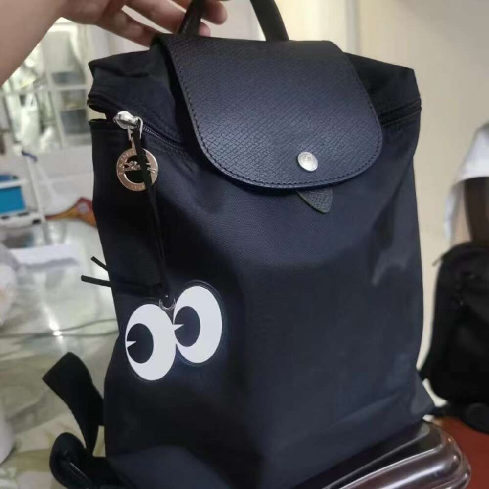Environmentally Friendly Black Backpack