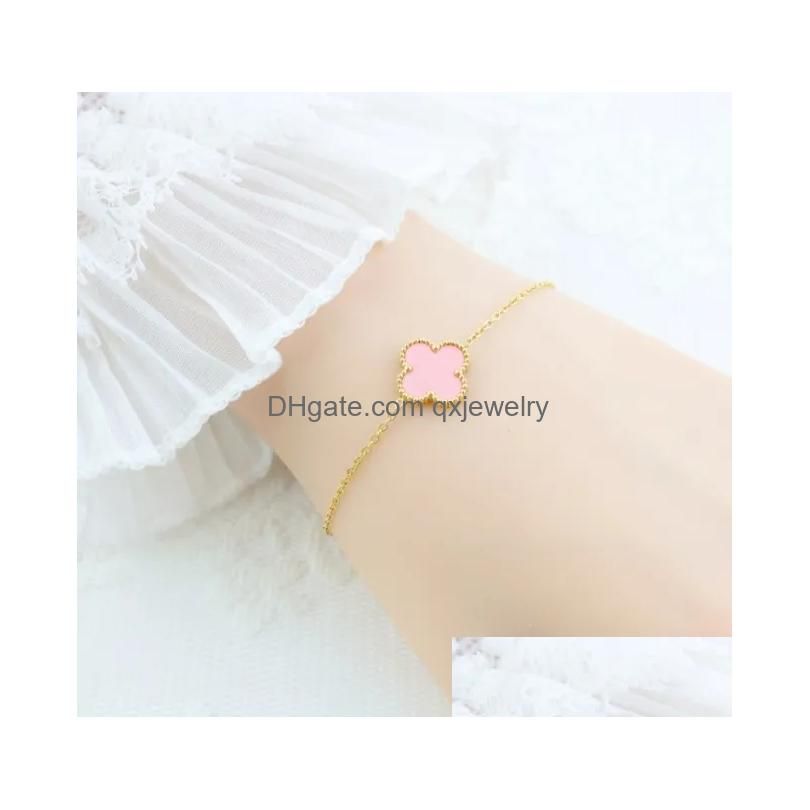 Bracelet Gold+Pink