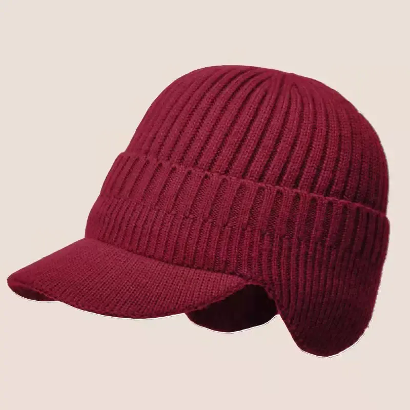 Burgundy on the Brim