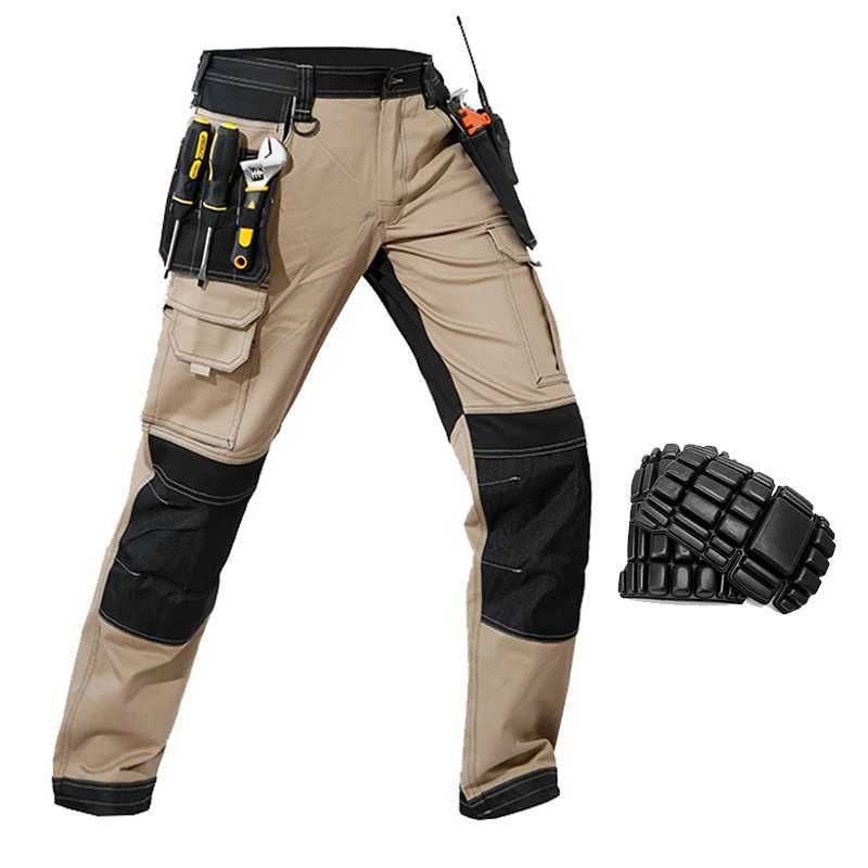 Khaki with Knee Pad