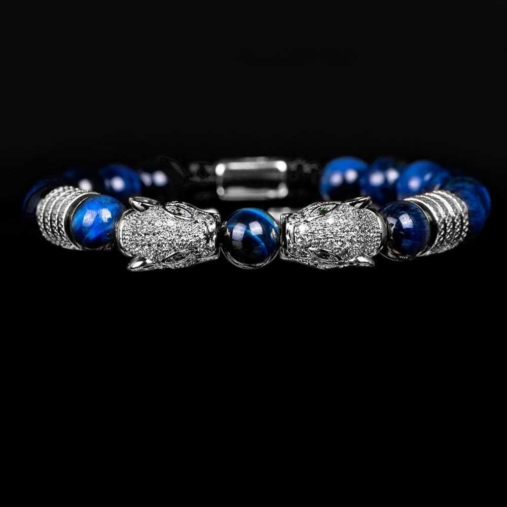 Silver Blue White Cz