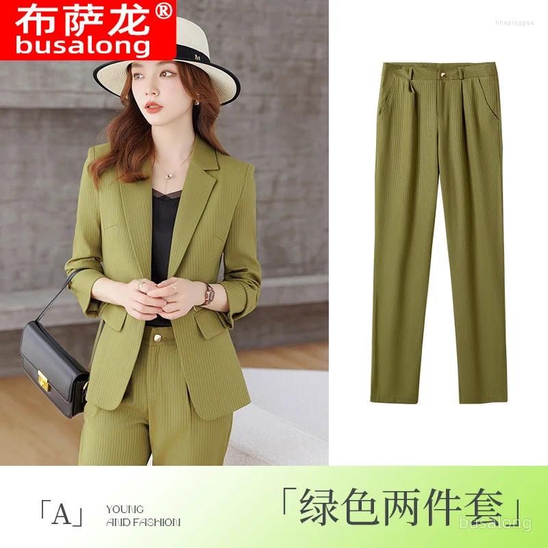 Green Suit Pants