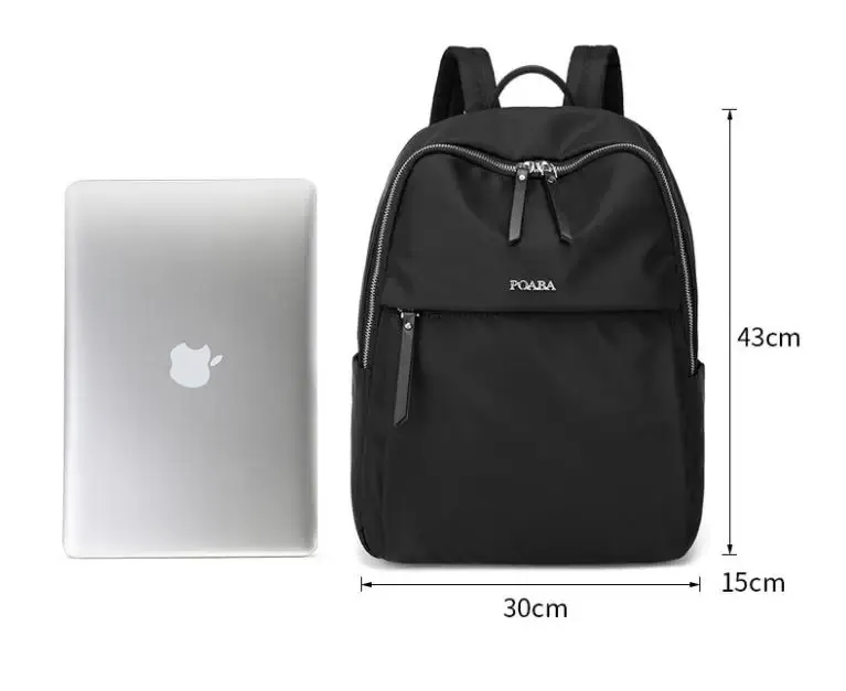 Large black backpack