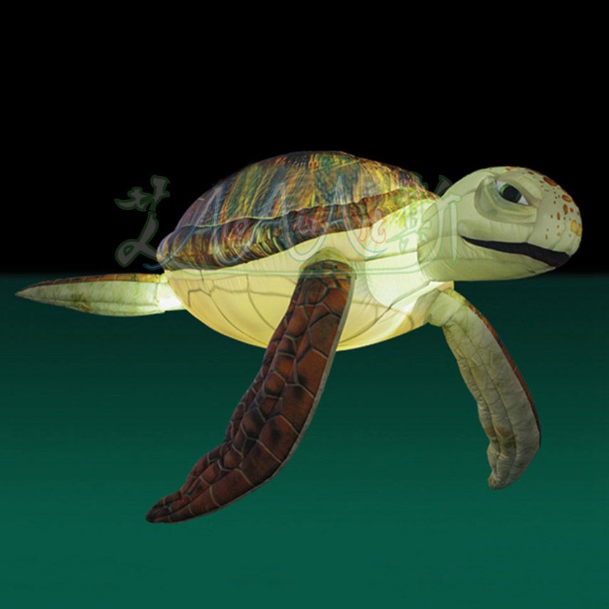 Turtle 2m L (6,5 ft) met wit licht