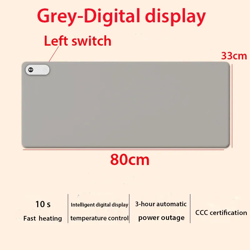 Grey -80x 33cm