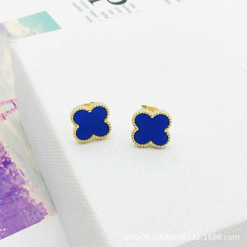 Blaue Ohrringe 18K