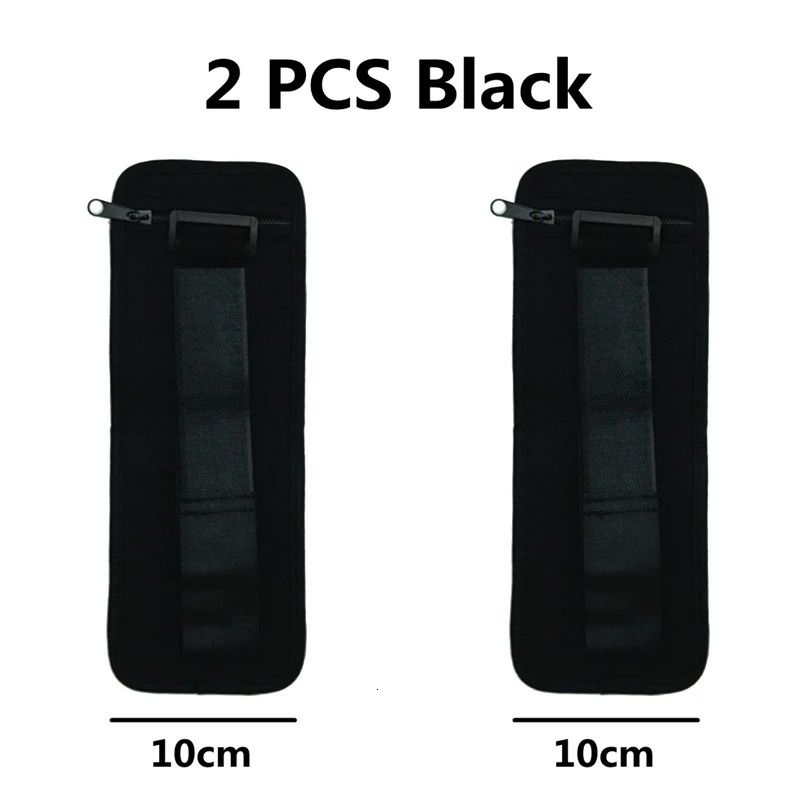 2 Pcs 10 Cm Black