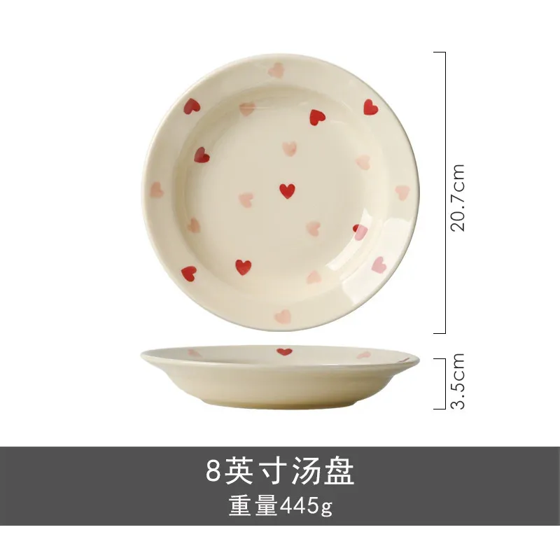 2pcs 8 in soup plate