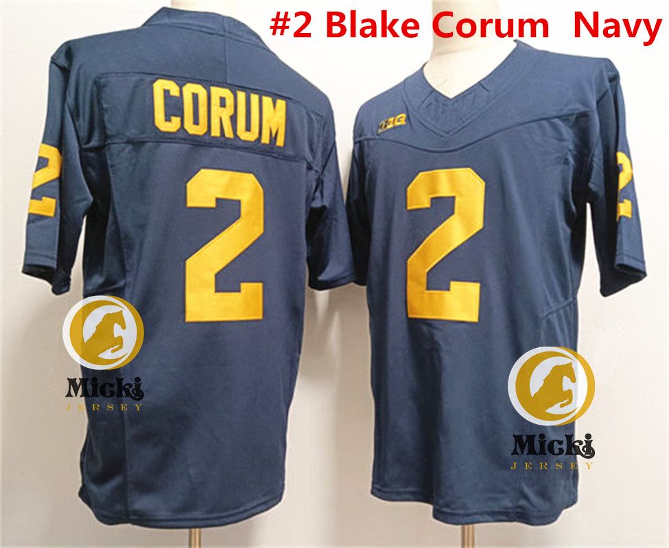 #2 Blake Corum Navy