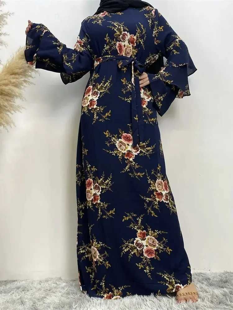 9071 Navy Dress-4XL