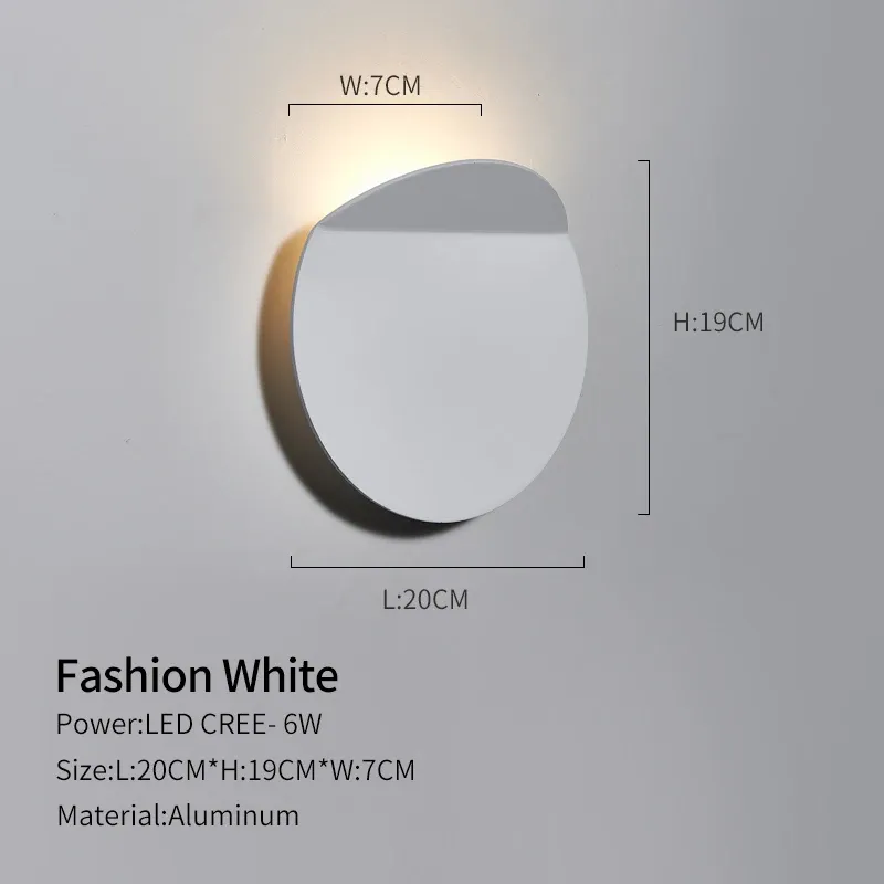 Fashion White China 6w caldo bianco