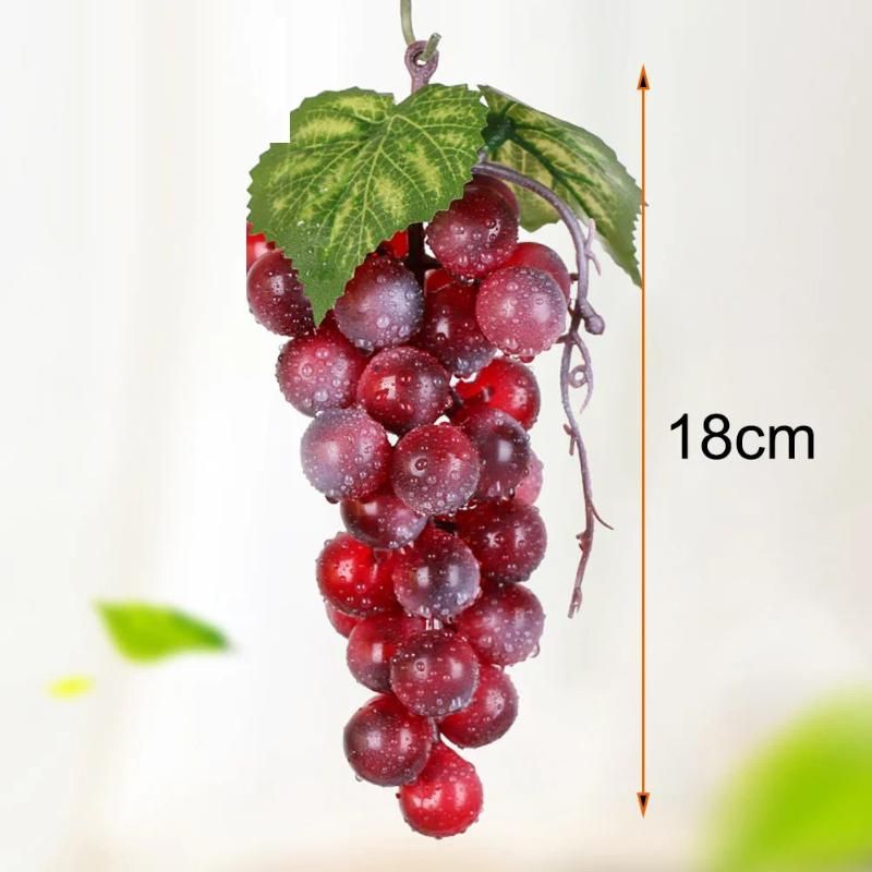 36 red grapes