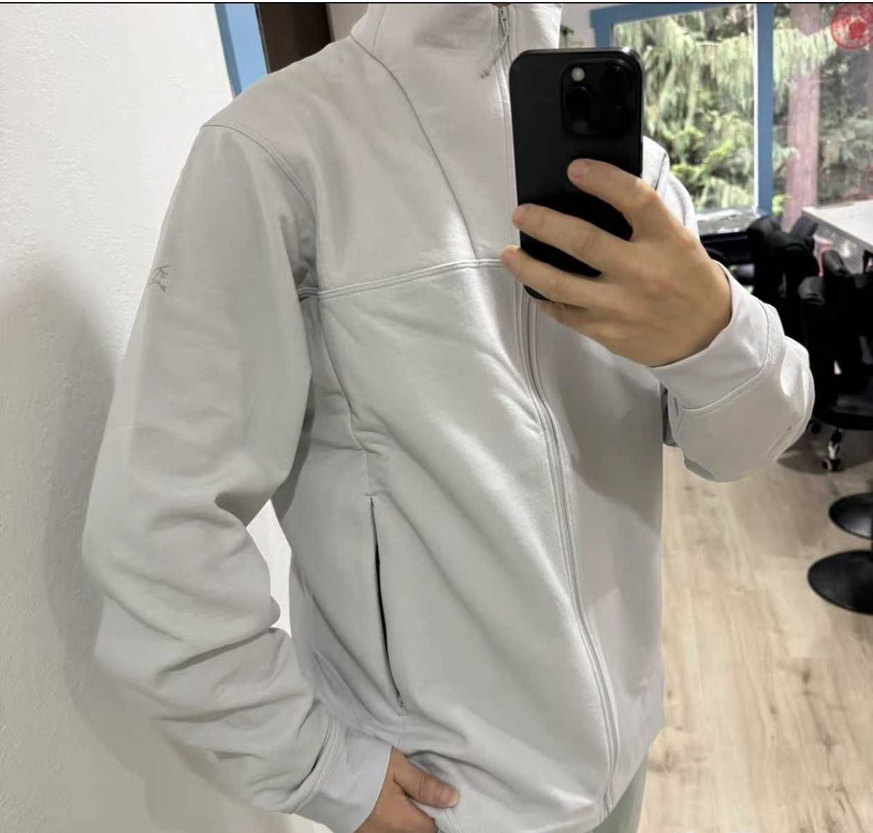 Rethel Jacket Hidden Gray Mens Style