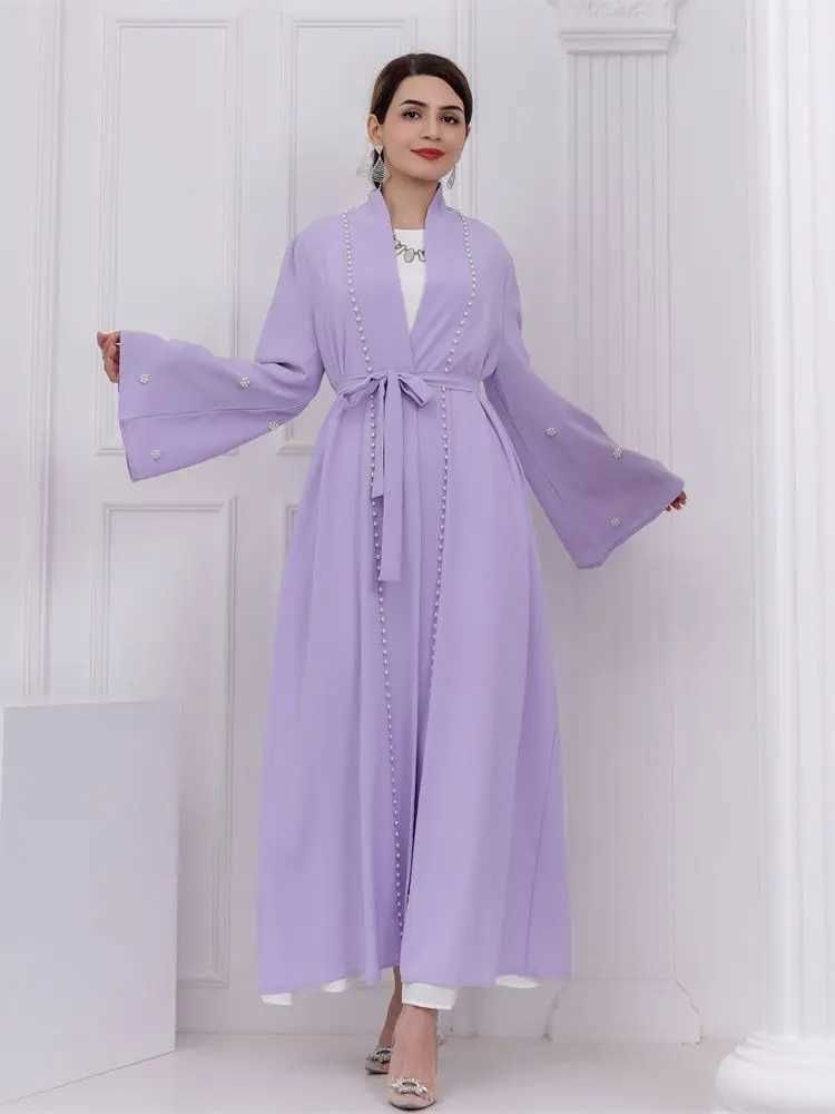 Paarse kimono-xxl