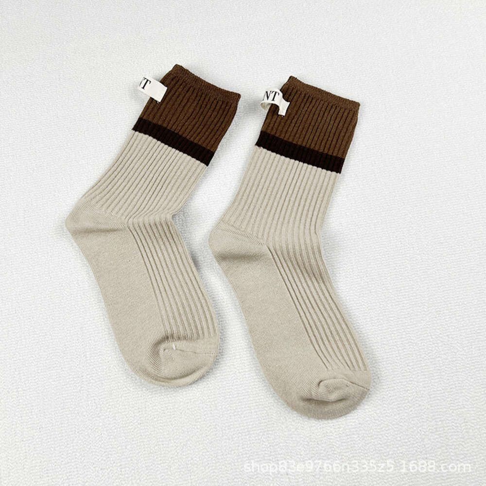 Coffee Khaki Color Coded Label Mid