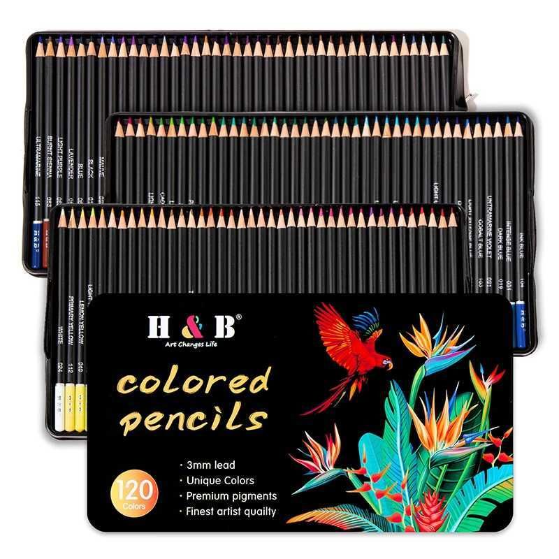 120 crayons de couleur