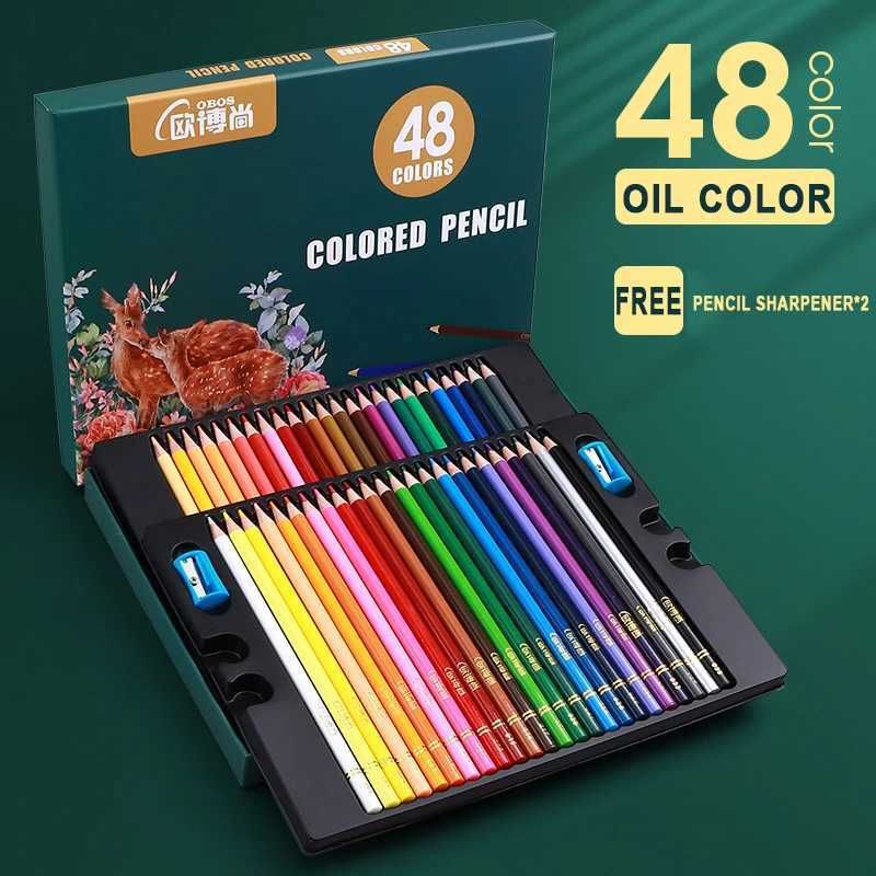 48 couleurs à l'huile