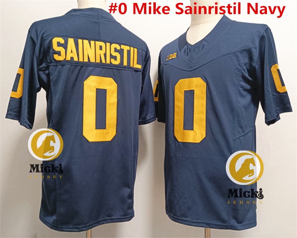 #0 Mike Sainristil Navy