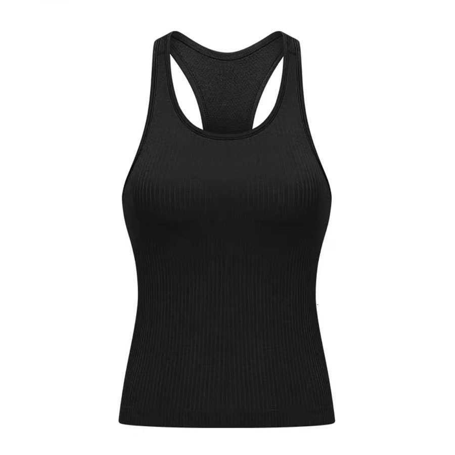 Ebb Long Tank Top Black