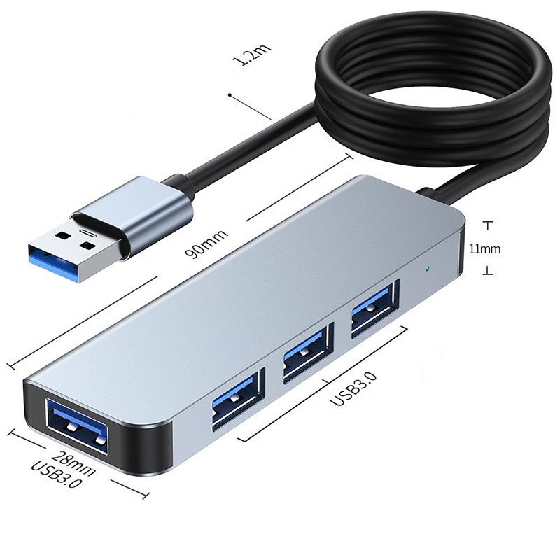 4in1 USB3.0x4-1.2m - D