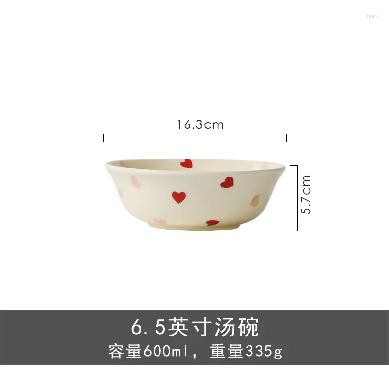 2pcs 6.5-inch bowl