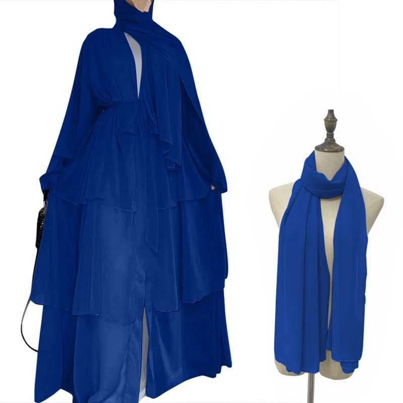 Blauw met hijab-s