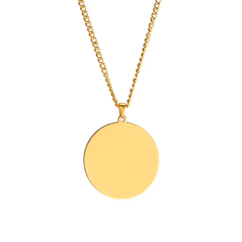 Collana d'oro in porcellana da 60 cm