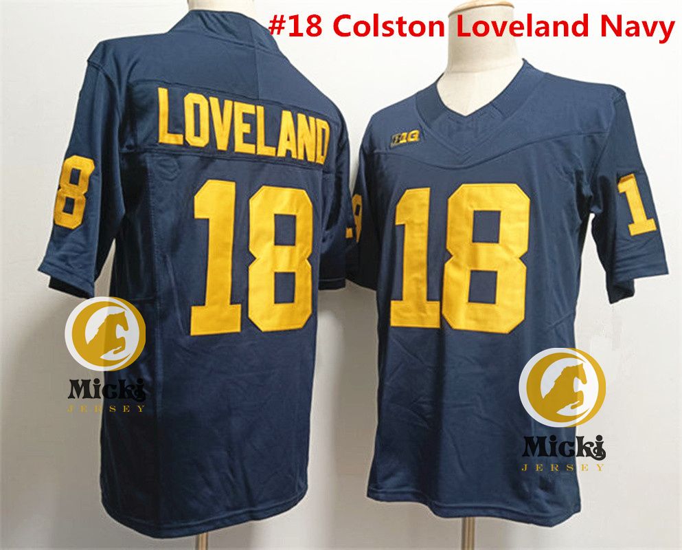 #18 Colston Loveland Navy