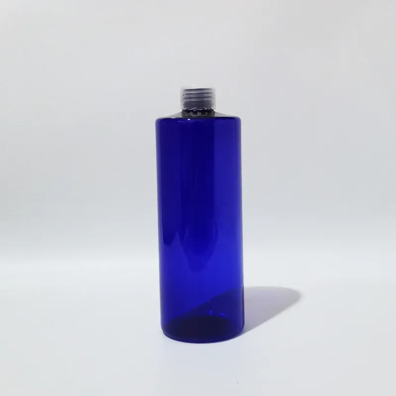 500ml plastic blue bottle clear