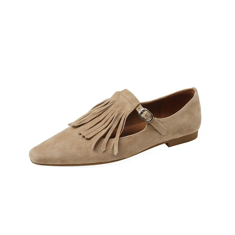 Nude Suede Shoes