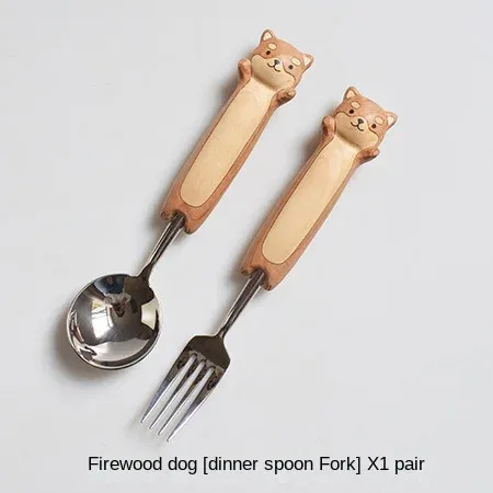 Dinner fork and spoo