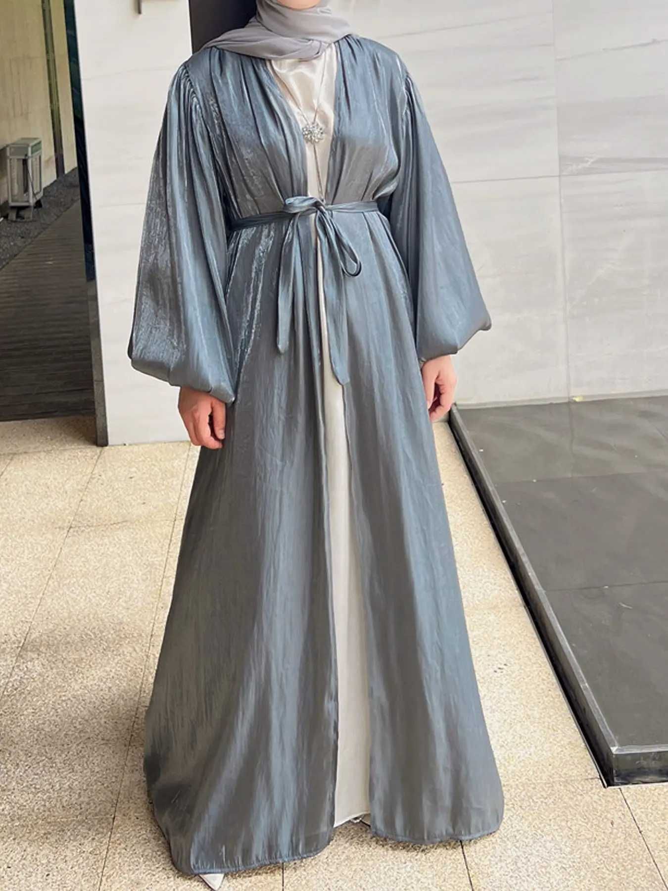 Robe grise-Taille unique