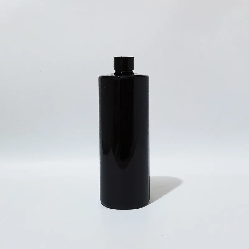 500ml plastic black bottle black