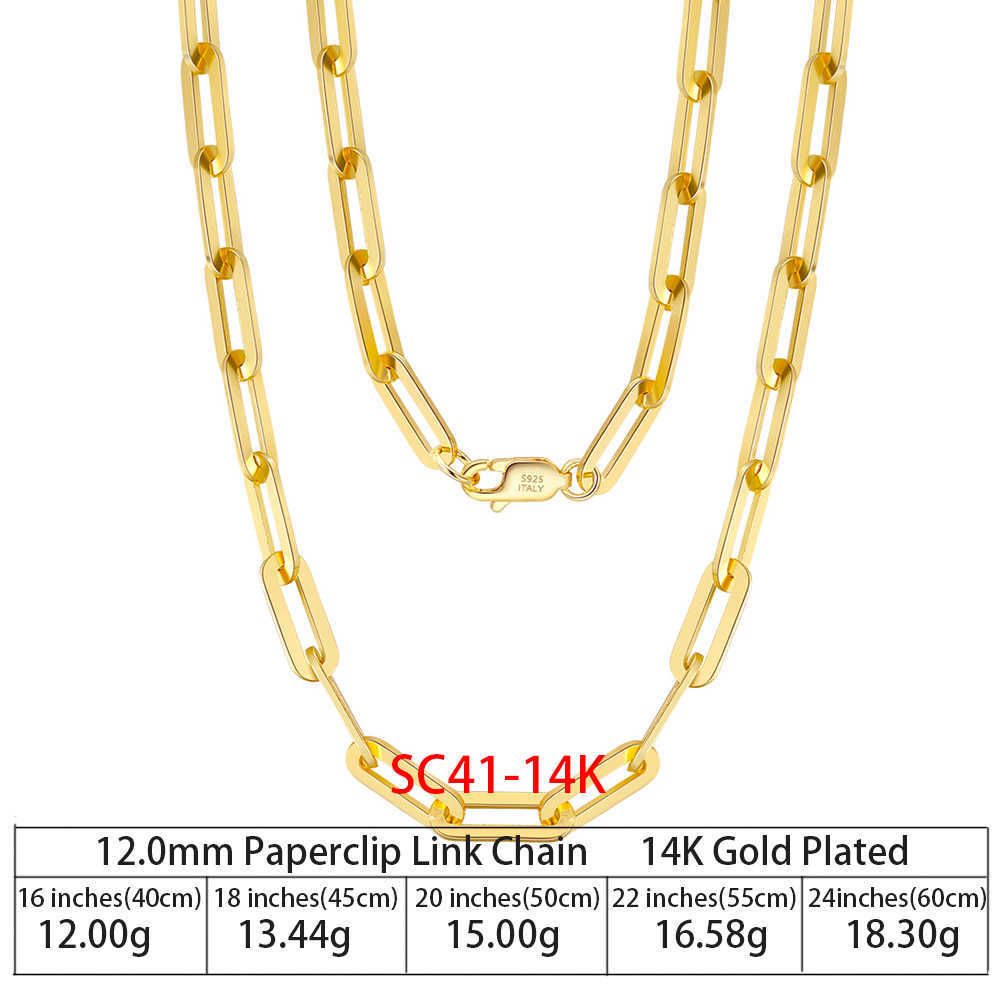 12mm-14k Gold Plated-16 Inches (40cm)