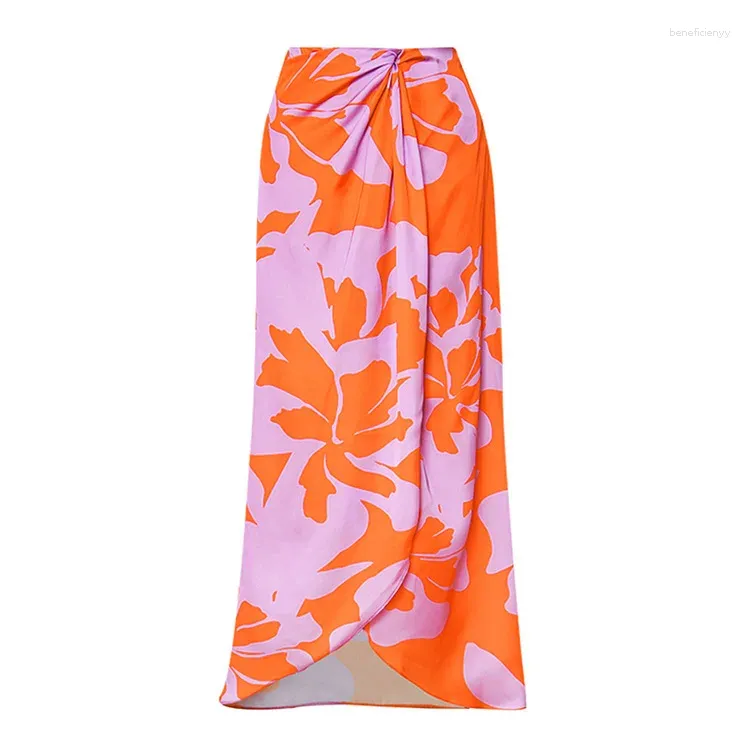Orange skirt 1