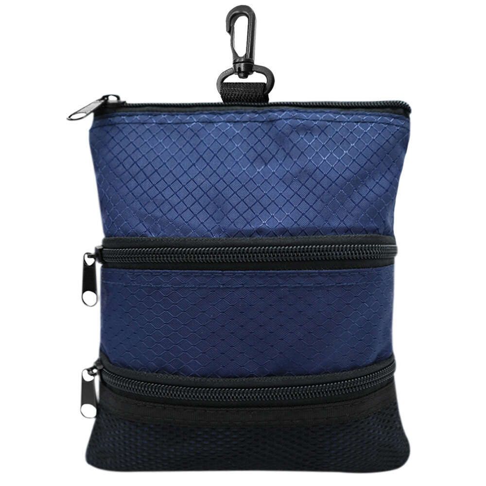 Blue layered POUCH small bag