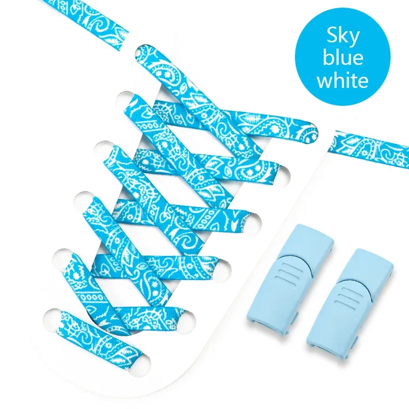 Sky blue white