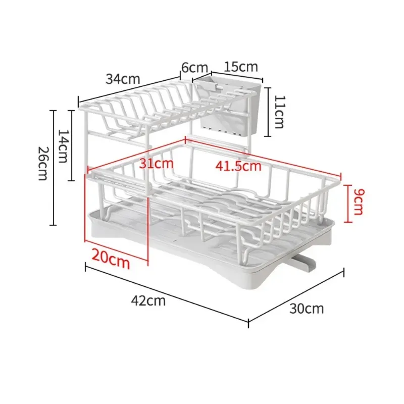 2-Tier White