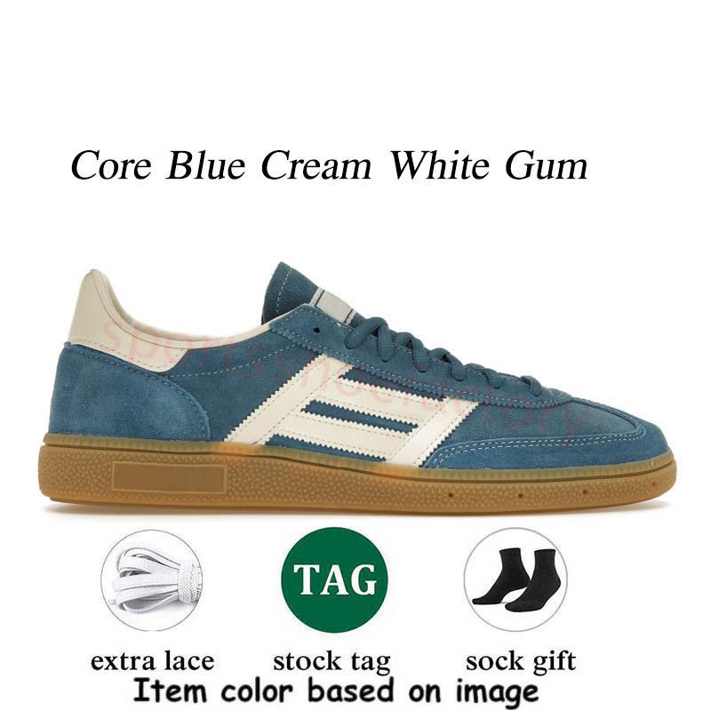 #20 Core Blue Cream White Gum