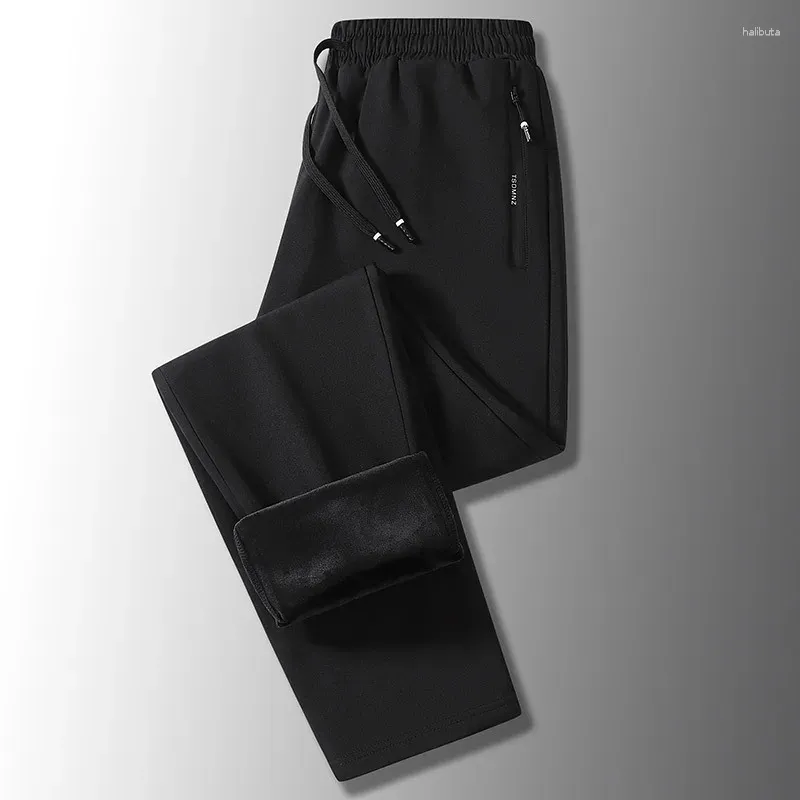 Black Straight Pants